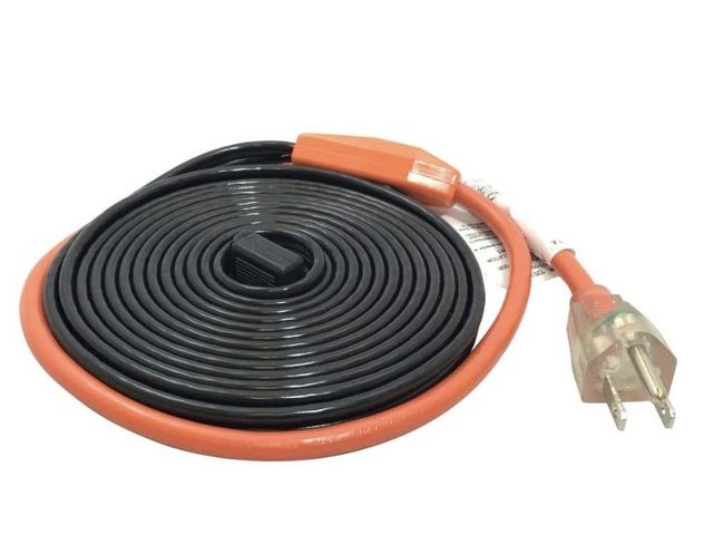 Lot 96-211707 - Frost King 12 ft. Electric Heat Cable Kit Unused some exposed wire