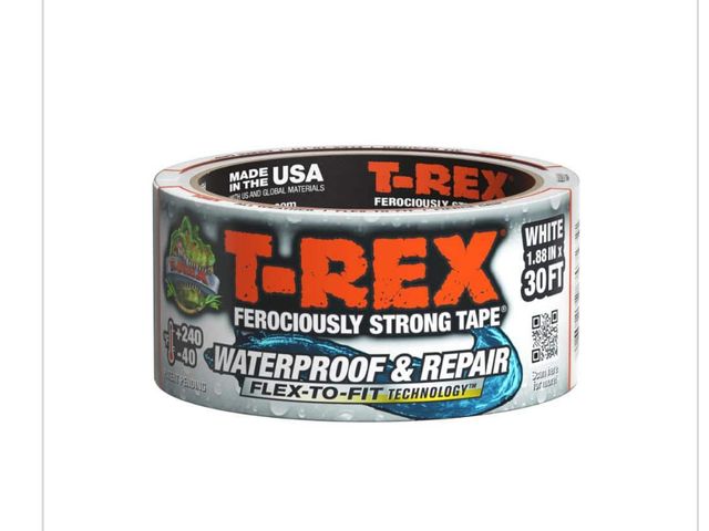 Lot 96-162876 - T-REX 1.88 in. x 10 yds. Waterproofing and Repair Tape New