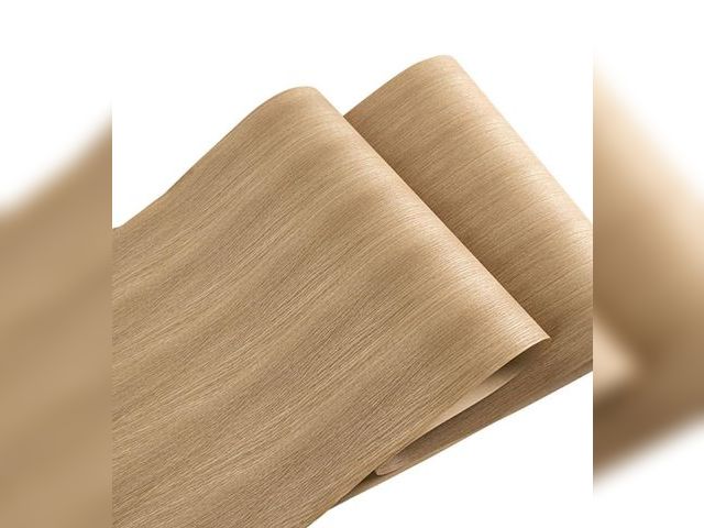 Lot 96-190319 - Extra-Wide Natural White Oak (Straight Grain) Veneer Sheets - Perfect for DIY Speaker Renovation and...