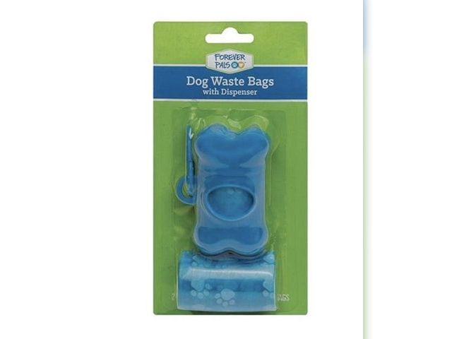 Lot 96-201033 - Forever Pals Dog Waste Bags with Dispenser (red) New