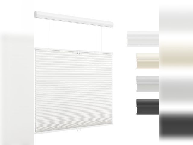 Lot 96-190639 - Top Down Bottom Up Cellular Shades Cordless Honeycomb Blinds for Indoor Windows, for Windows Size (3...