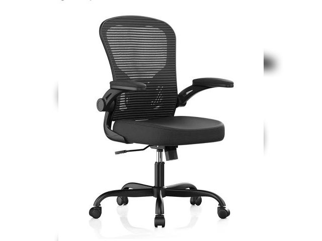 Lot 96-196412 - Office Chair, Ergonomic Desk Chairs 330LBS Capacity High Back Mesh Computer Chair with Flip-up Armre...