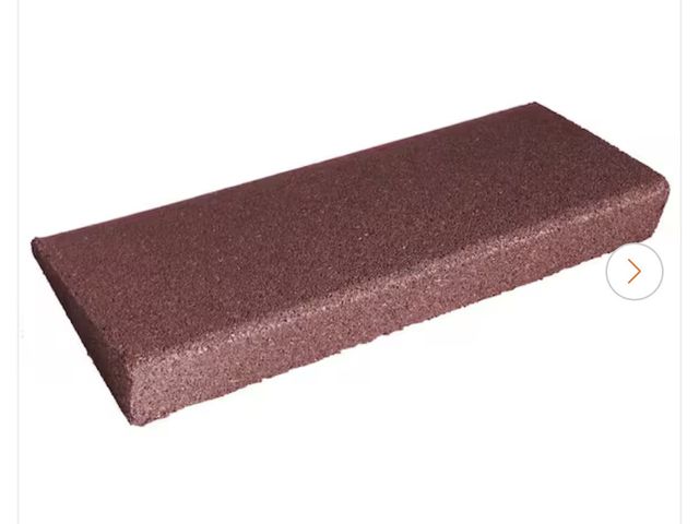 Lot 96-221799 - Eco-Safety 2.5 in. T x 6 in. W x 19.5 in. L Terra Cotta Commercial Interlocking Rubber Flooring Ramp...
