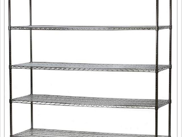 Lot 96-174352 - HDX
5-Tier Commercial Grade
Heavy Duty Steel Wire Shelving Unit in ChromeMax (72 in. W x 72 in. H x ...