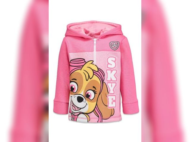 Lot 96-164434 - Paw Patrol Skye Girls Fleece Half Zip Hoodie Toddler
Size 2T
New