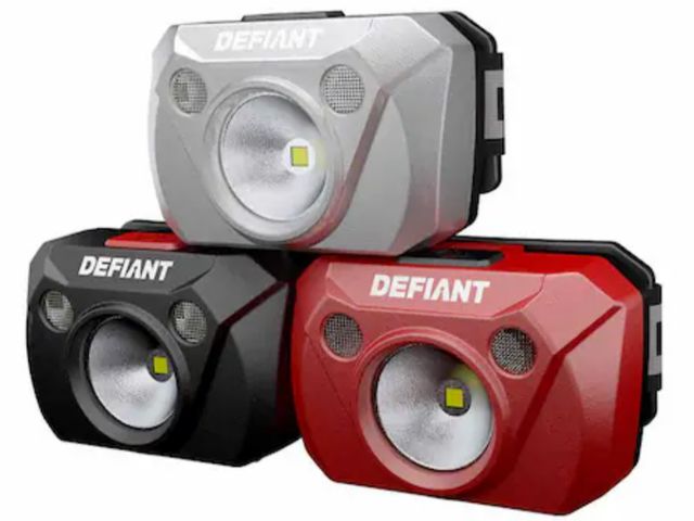 Lot 96-212102 - Defiant
200 Lumens Headlight (3-Pack)
New