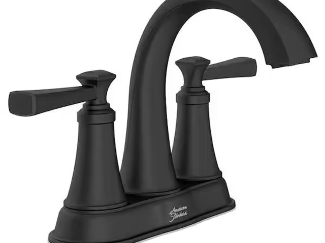 Lot 96-182406 - American Standard
Rumson 4 in. Centerset 2-Handle Bathroom Faucet in Matte Black
New 
MSRP $99.00