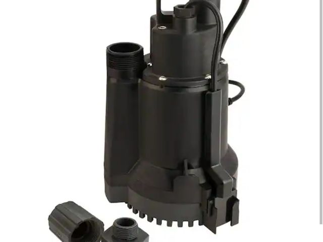 Lot 96-211283 - Everbilt 1/3 HP Automatic Utility Pump Used Untested