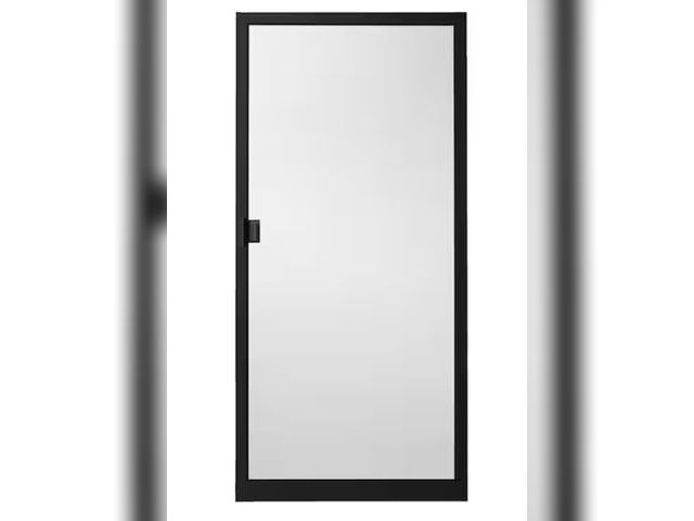 Lot 96-165747 - Andersen
35-1/8 in. x 77-9/16 in. 200 Series Black Perma-Shield Gliding Patio Door, Aluminum Insect ...