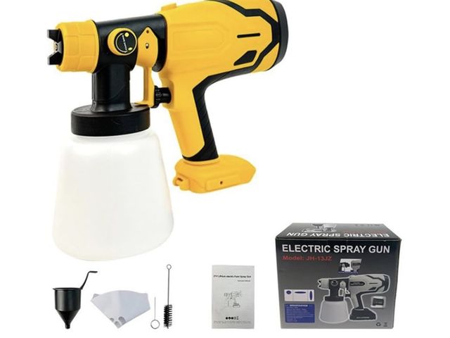 Lot 96-230677 - Zaviftie Paint Sprayer for House Painting 600W HVLP Airless Paint Sprayer with Nozzles 3 Patterns Sp...