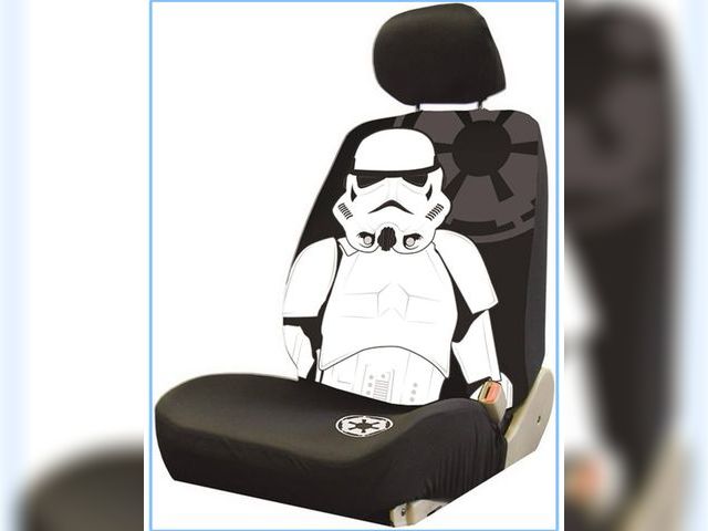 Lot 96-187512 - Plasticolor 006933R01 Star Wars Stormtrooper Low Back Universal Fit Car Truck SUV Seat Cover, Black ...