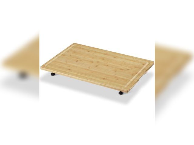 Lot 96-187519 - Appears to Be Bamboo Cutting Board With Legs 
New