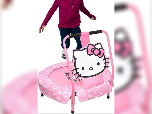 JDCBidding.com - Lot 96-173354 - Hello Kitty Indoor Mini Trampoline ...