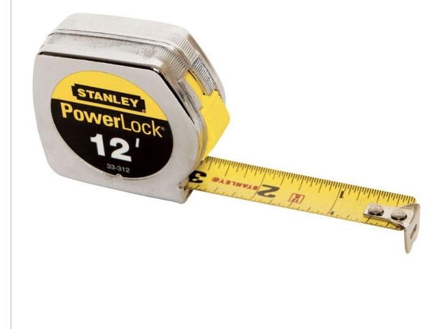 Lot 96-212167 - Stanley  12 ft. × 3/4 in. Tape Measure
New