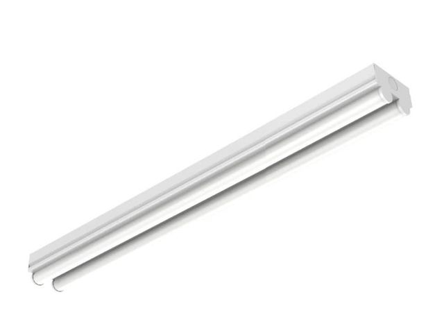 Lot 96-191621 - Metalux 8 ft. 2-Light Linear White
Integrated LED Garage Strip Light with 8913 Lumens, 4000K New