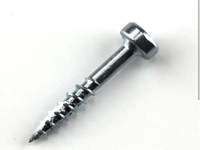 Lot 96-191188 - Kreg #7 x 1 in. Square Drive Pan-Head Zinc Pocket-Hole Screw (250-Pack)New