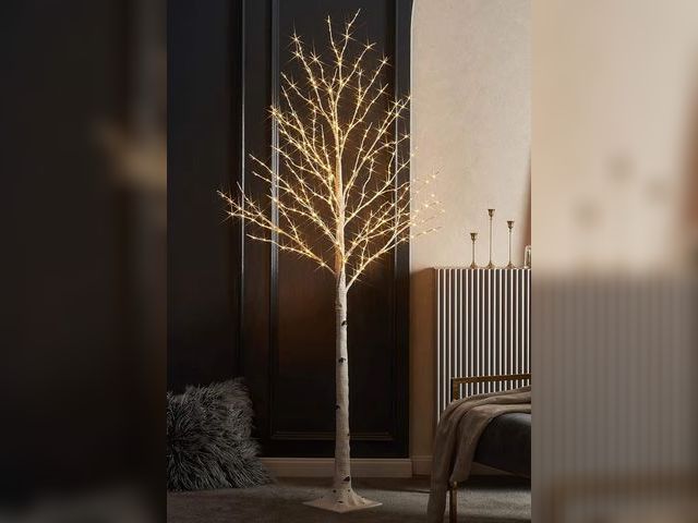 Lot 96-179531 - LITBLOOM Lighted Twig Birch Tree with Fairy Lights 6FT 330 LED for Indoor Outdoor Home and Christmas...