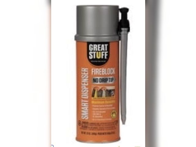 Lot 96-182206 - Great Stuff Smart Dispenser Orange Polyurethane Fireblock Foam Sealant 12 oz

New