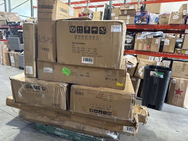Lot 96-161728 - Full Pallet Please Read!! Pallet is full of incomplete sets. Box 1/2, 2/5 etc. Unsure what is includ...