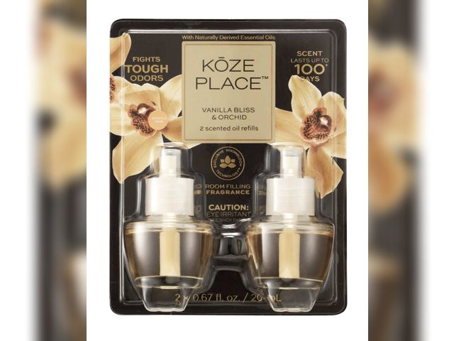 Lot 96-200988 - Koze Place Vanilla Bliss &amp; Orchid Plug-In Scented Oil Refill, 20 ml, 2 Pack
New