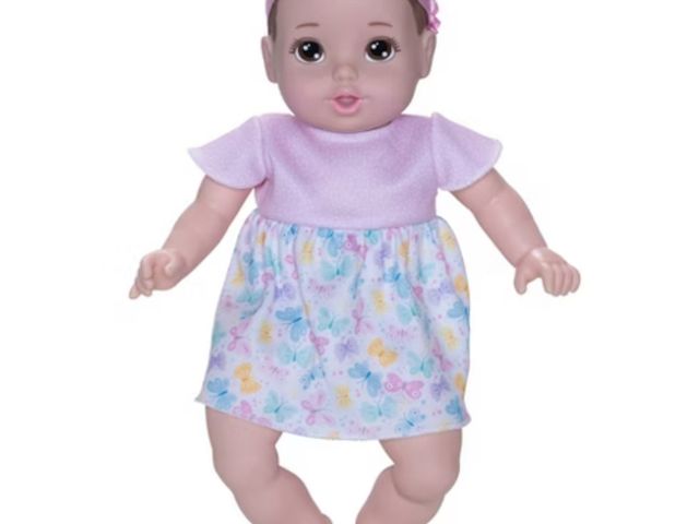 Lot 96-164791 - Perfectly Cute Basic 14" Girl Baby Doll 
New a little dirty from warehouse