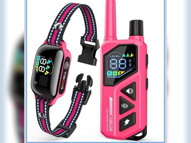Lot 96-191507 - Dog Training Collar with Remote - 3300ft Long Range, IPX7 Waterproof, Rechargeable E-Collar with 4 T...