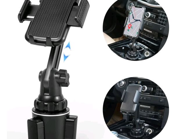 Lot 96-233014 - OWNTECH Car Phone Cup Holder Mount Universal Adjustable Long Neck Automobile Cradles Compatible with...