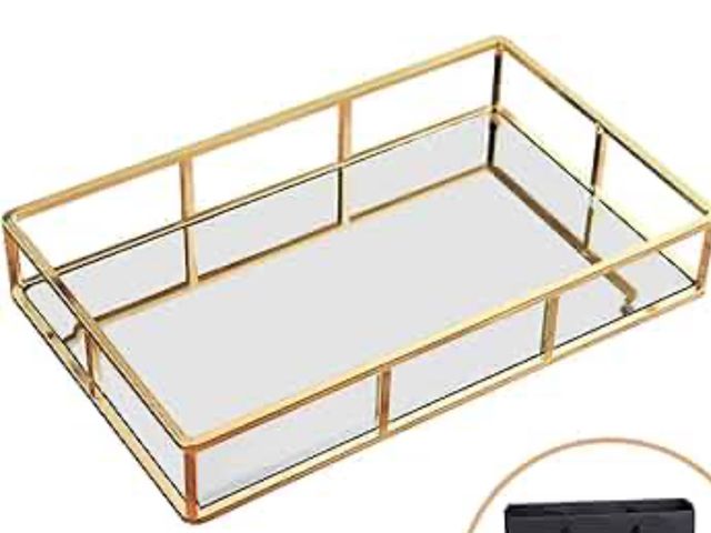 Lot 96-177200 - Rectangular Mirror Tray

New