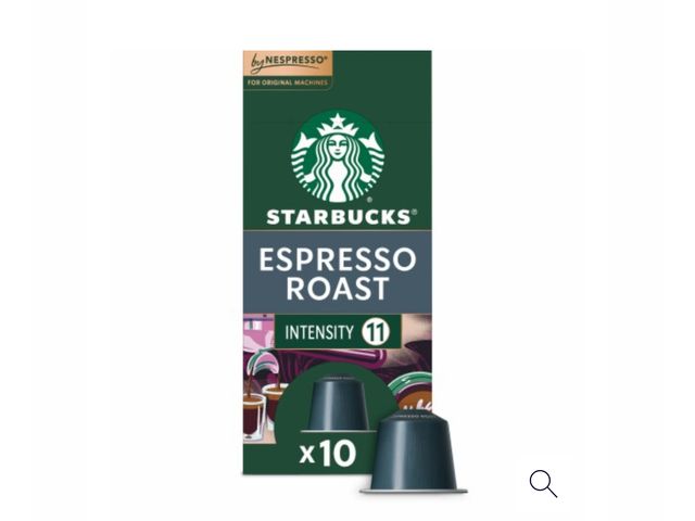Lot 96-230601 - Starbucks® by Nespresso Coffee Pods for Original Machines Espresso Dark Roast 10 Pack New exp 2027/4...