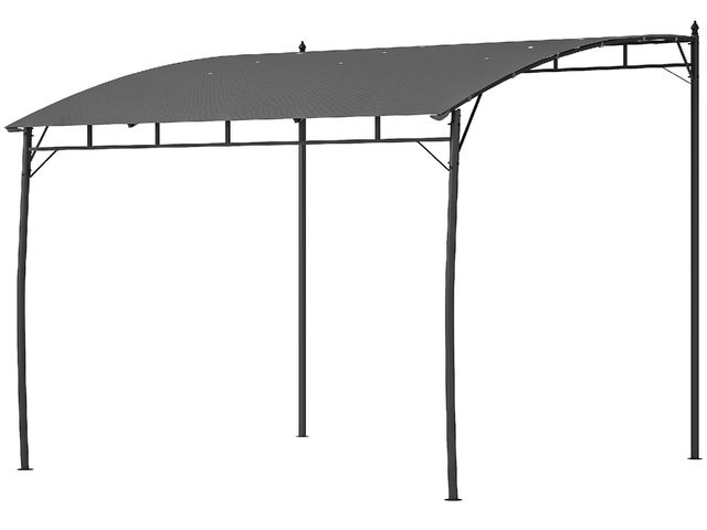 Lot 96-160192 - Outsunny 10' x 10' Outdoor Pergola Gazebo, Garden Sun Shade Shelter with Metal Frame for Porch, Pati...