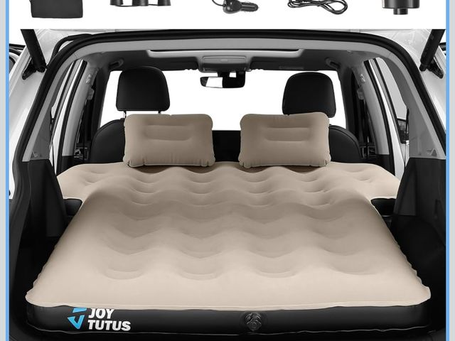 Lot 96-170237 - JOYTUTUS SUV Air Mattress Camping Bed,3.0 Thickened Flocking Car Camping Inflatable Mattress,Anti-Le...