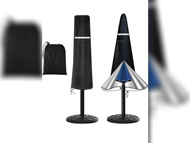 Lot 96-211469 - Umbrella Covers for Outdoor Umbrellas - Small Patio Umbrella Cover for 6 ft to 9 ft Outdoor Table Um...