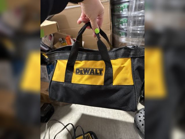 Lot 96-211906 - DeWalt Bag with 2 Chargers
One appears new and one is used