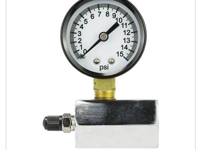 Lot 96-165458 - DANCO 0 - 15 psi 1/10 Increment
Compressed Air Test Gauge New