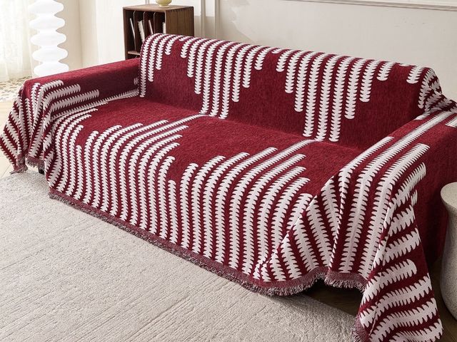 Lot 96-230558 - Smuge Sofa Cover, Couch Cover Protector Slipcover L Shape 3 Cushion Sofa Towel Sectional Throws Sofa...