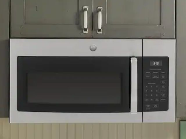 Lot 96-175229 - GE
1.6 cu. ft. Over-the-Range Microwave in Stainless Steel
New 
Msrp $389.00