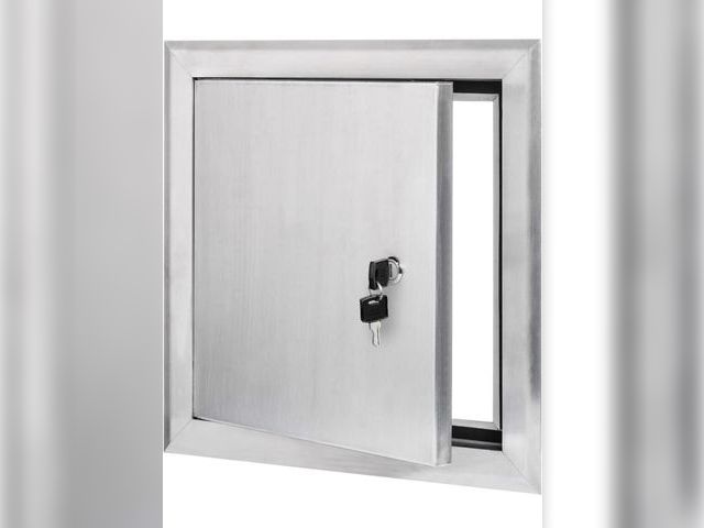 Lot 96-211720 - Premier 24x24 Universal Aluminum Access Panel Door with Keyed Latch, Insulated for Exterior Applicat...