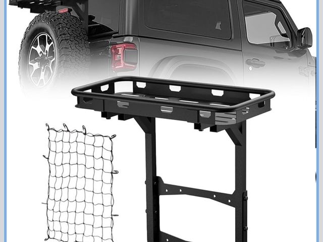 Lot 96-207927 - Possibly a cargo rack, model unknown, unused loose hardware