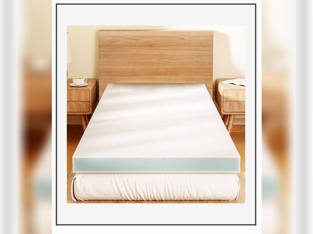 Lot 96-187985 - Comehealthy CertiPUR-US Certified Memory Foam Mattress Topper,Full Size Cooling Gel Bed Topper for B...