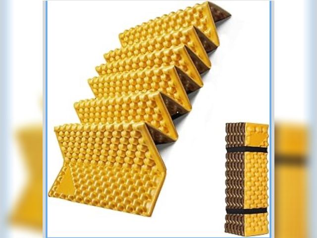 Lot 96-178001 - Foam Camping Pads for Hiking, Ultralight Closed Cell Mattress, Waterproof Soft Mat for Adults, Wide ...