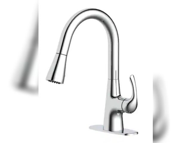 Lot 96-189950 - Glacier Bay
Clare Single Handle Pull Down Laundry Utility Faucet in Chrome
Used Untested