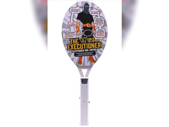 Lot 96-173709 - The Executioner Fly Zapper Mosquito, Wasp, Bug, Insect Killer Swatter Electric Fly Zapper Racket Sin...