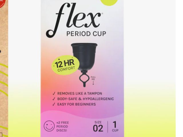 Lot 96-200836 - Flex Slim Fit Menstrual Cup New