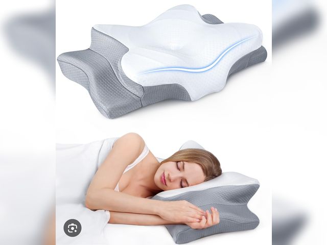 Lot 96-232717 - Cervical Pillow  Exact model may vary  New