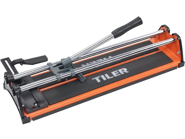 Lot 96-179078 - TILER 14 Inch Manual Tile Cutter, Professional Porcelain Ceramic Tile Cutter with Chrome Plated Soli...