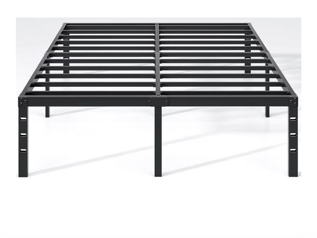 Lot 96-177389 - Metal Bed Frame,Full Size Bed Frame with Storage Space,Heavy Duty Sturdy Mattress Foundation,Easy As...