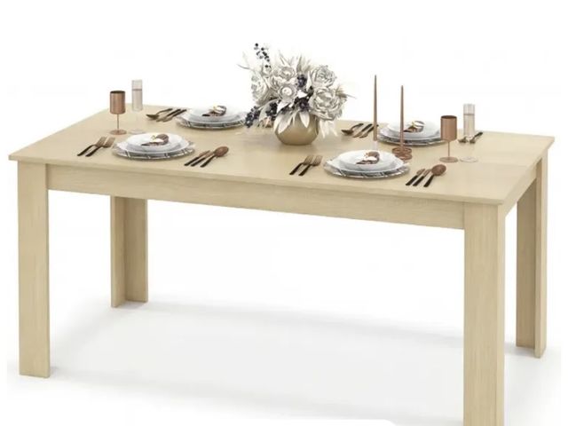 Lot 96-227430 - i Costway
63 Inch Rectangular Modern Dining
Kitchen Table
New
MSRP $120.00