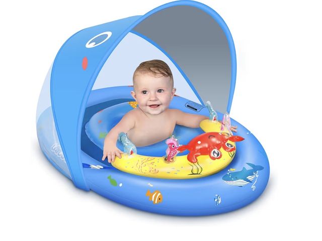 Lot 96-230365 - Baby Pool Float with Canopy UPF50+

New. Actual item may vary slightly from stock photo