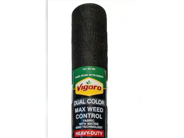 Lot 96-232744 - Vigoro 6 ft. x 100 ft. Matrix Grid Landscape Fabric New