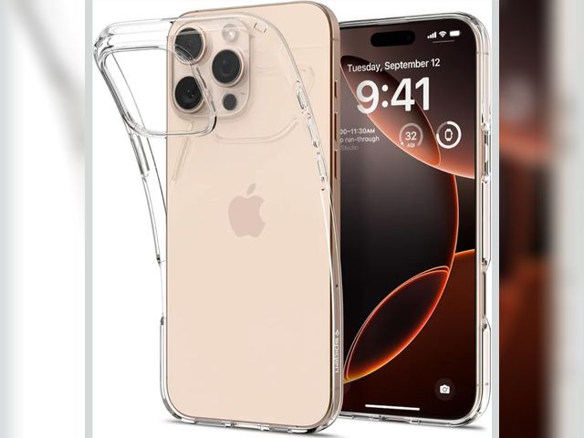 Lot 96-194924 - Box of 100 Spigen Liquid Crystal Designed for iPhone 16 Pro Case [NOT Compatible with MagSafe], [Mil...